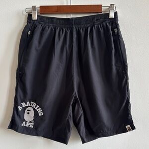 A Bathing Ape Men's Black Shorts